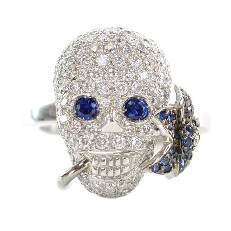 gucci skull ring womens